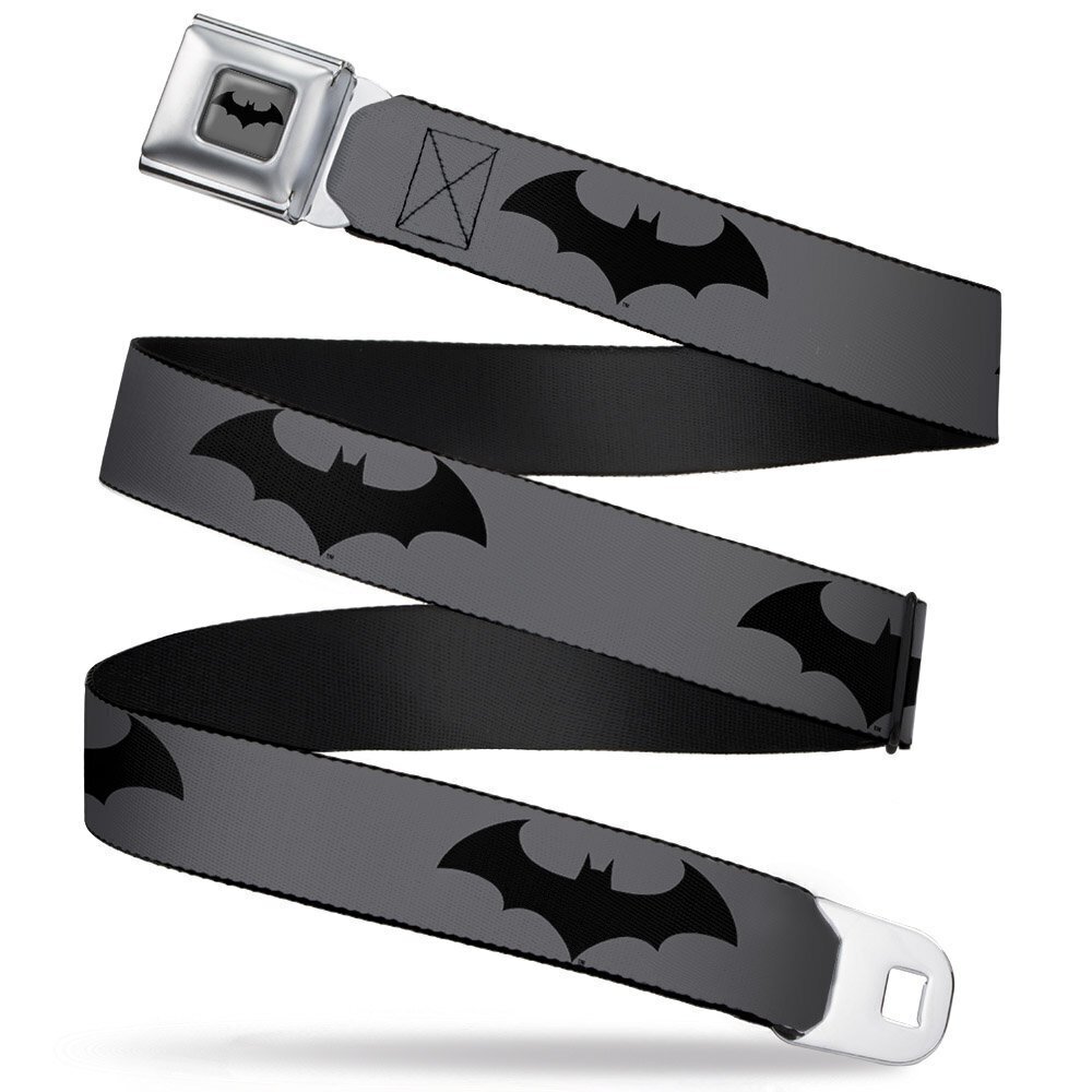 6350 Buckle-down Seatbelt Batman Wbm075 Belt, Multicolor, 1.5 Wide - 24-38